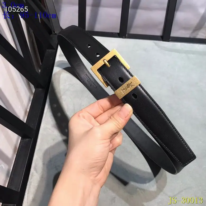 YSL Belt 30mmX95-110cm 8L04
